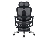 Sihoo DORO C500 V2 Ultra czarny z podnóżkiem - 1598804 - zdjęcie 2